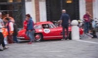 16/05/2015 Lucca, Passage of the Automobile Racing Mille Miglia from the center of Lucca