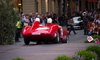 16/05/2015 Lucca, Passage of the Automobile Racing Mille Miglia from the center of Lucca