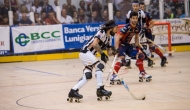 Finale play off per lo scudetto di Hockey su pista disputata a Forte dei Marmi tra Alimac forte dei Marmi e CGC Viareggio dove ha vinto l'alimac forte dei marmi per 7-2