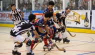 Finale play off per lo scudetto di Hockey su pista disputata a Forte dei Marmi tra Alimac forte dei Marmi e CGC Viareggio dove ha vinto l'alimac forte dei marmi per 7-2